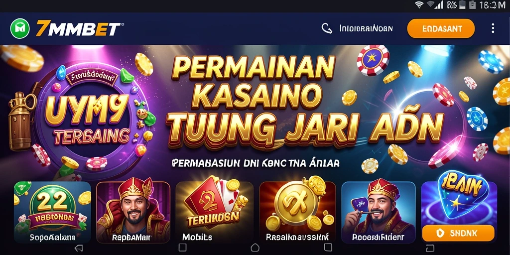 Screenshot utama 7MMBET menampilkan gameplay menarik dengan grafis yang menawan.