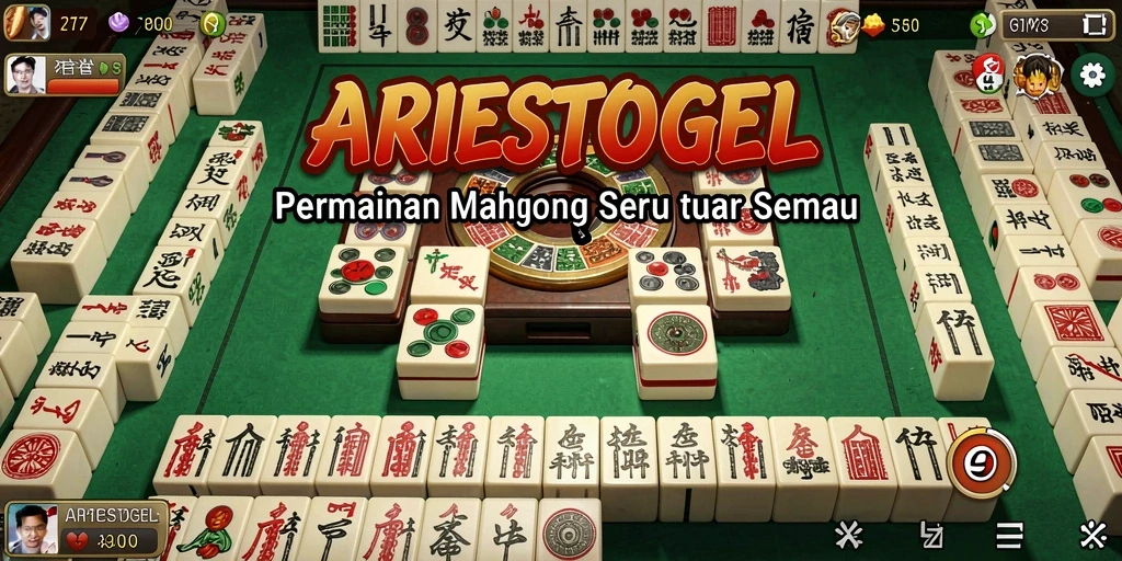 Tampilan gameplay ARIESTOGEL yang seru dan penuh tantangan.