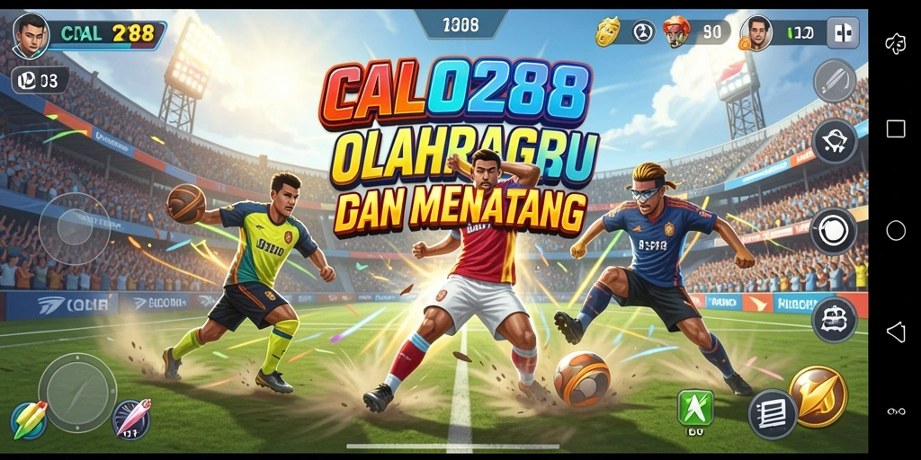 Tampilan gameplay seru dari CALO288 dengan aksi olahraga yang menegangkan.