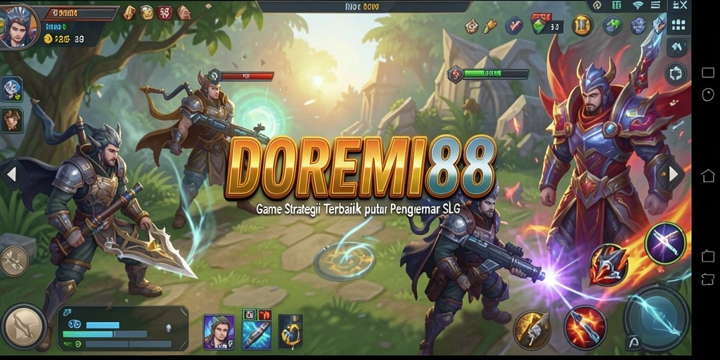 Tampilan Gameplay DOREMI88 yang memukau dan strategis.