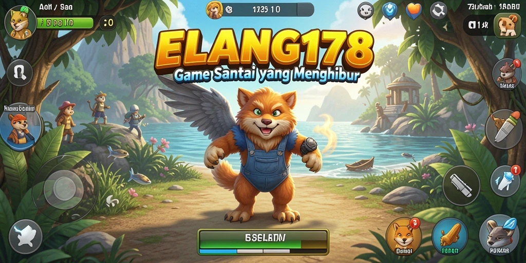 Tampilan gameplay seru dari ELANG178 yang menghibur.