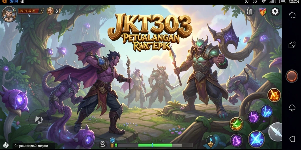 Tampilan gameplay RPG yang imersif dan menarik.