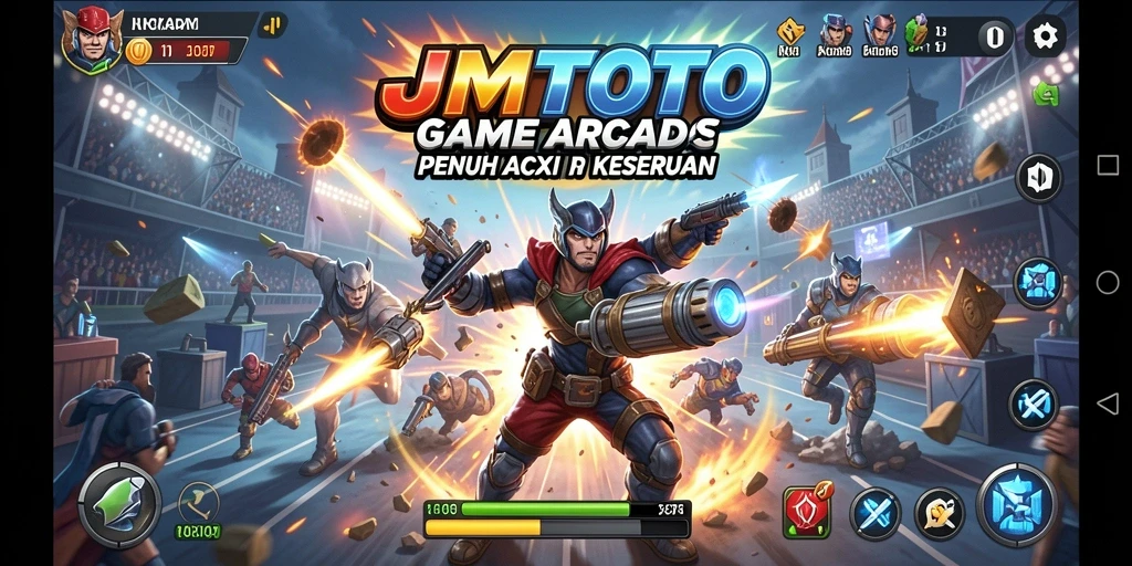 Tampilan gameplay seru dan dinamis dari JMTOTO yang penuh aksi.