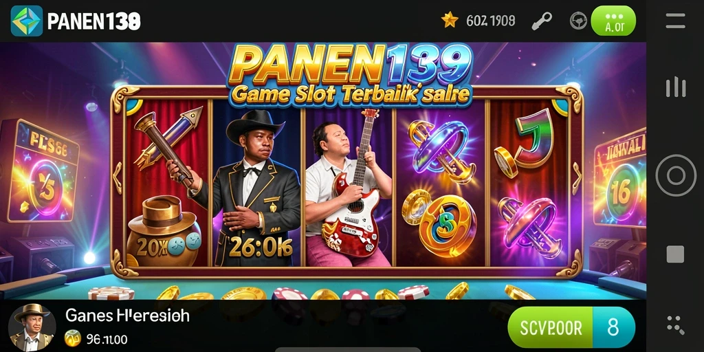 Tampilan gameplay Slot dengan berbagai fitur menarik dan grafis menawan.