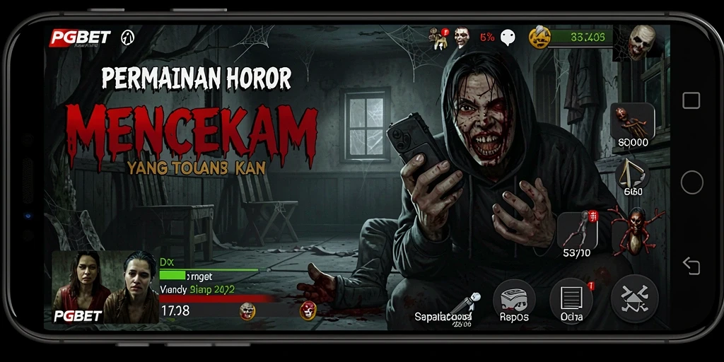 Gameplay PGBET yang mencekam dengan elemen horor yang kuat.