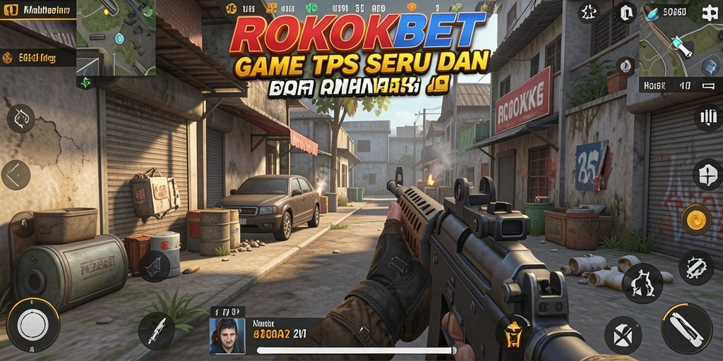 Gameplay seru ROKOKBET dengan aksi tembak-menembak yang mendebarkan.