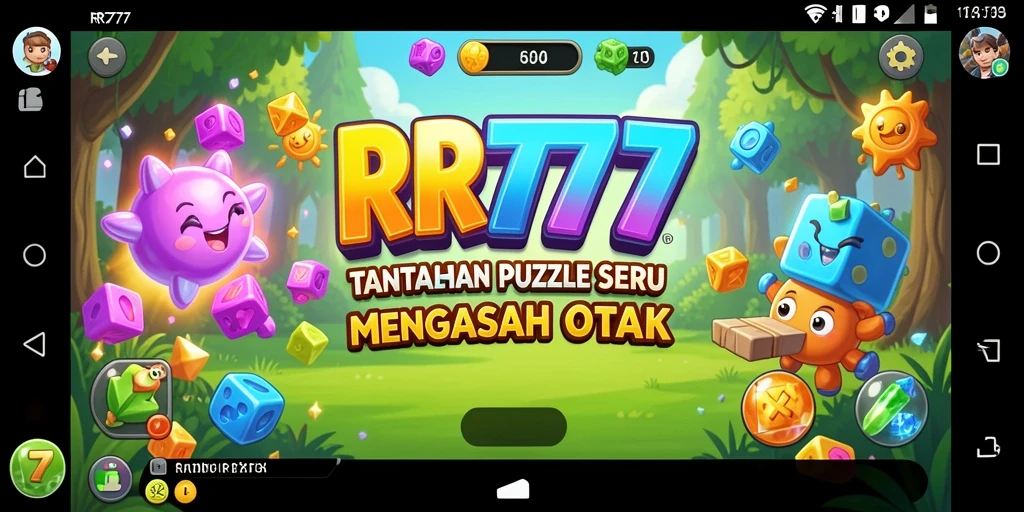 Screenshot game RR777 menampilkan gameplay Puzzle yang menarik.
