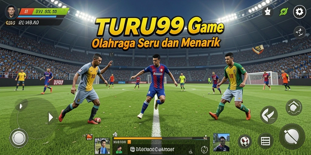 Tampilan gameplay menegangkan dan mengasyikkan di TURU99.