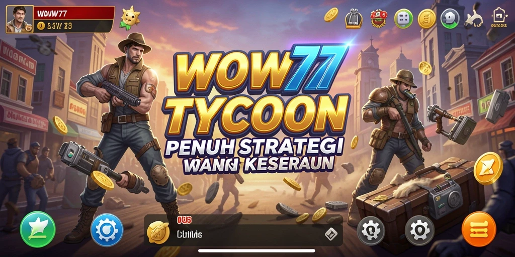 Screenshot WOW77 menunjukkan aksi seru dan strategi bisnis yang mengasyikkan.
